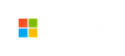 Microsoft logo featuring four colored squares and the company name.